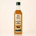 Gaon Ghani wood pressed kachchi ghani mustard oil 1 litre glass bottle